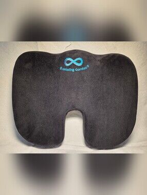 Everlasting Comfort Memory Foam Donut Seat Cushion Tailbone Hemorrhoid Pillow